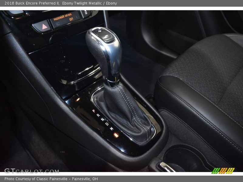 Ebony Twilight Metallic / Ebony 2018 Buick Encore Preferred II
