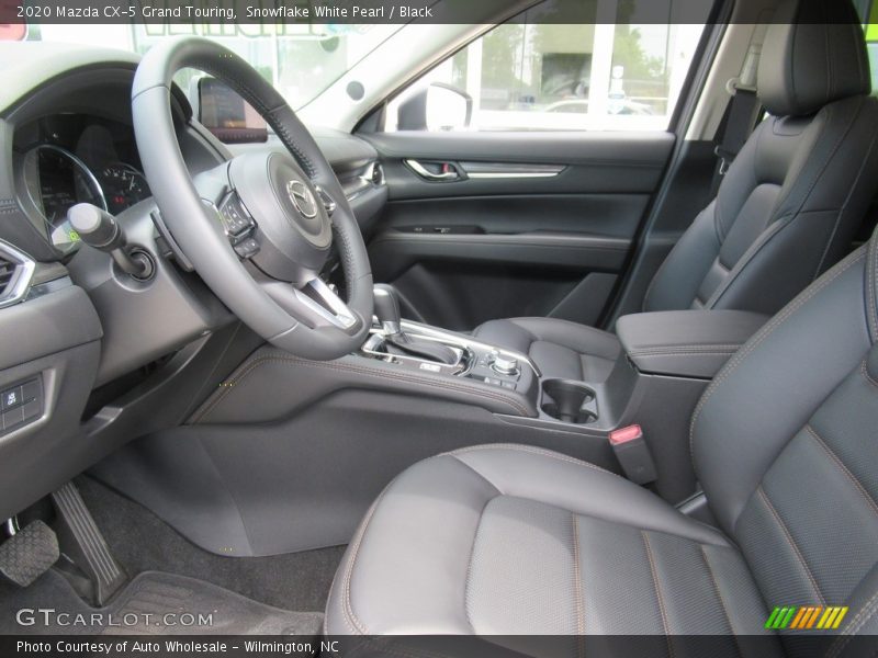 Snowflake White Pearl / Black 2020 Mazda CX-5 Grand Touring