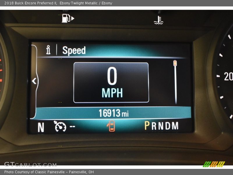 Ebony Twilight Metallic / Ebony 2018 Buick Encore Preferred II
