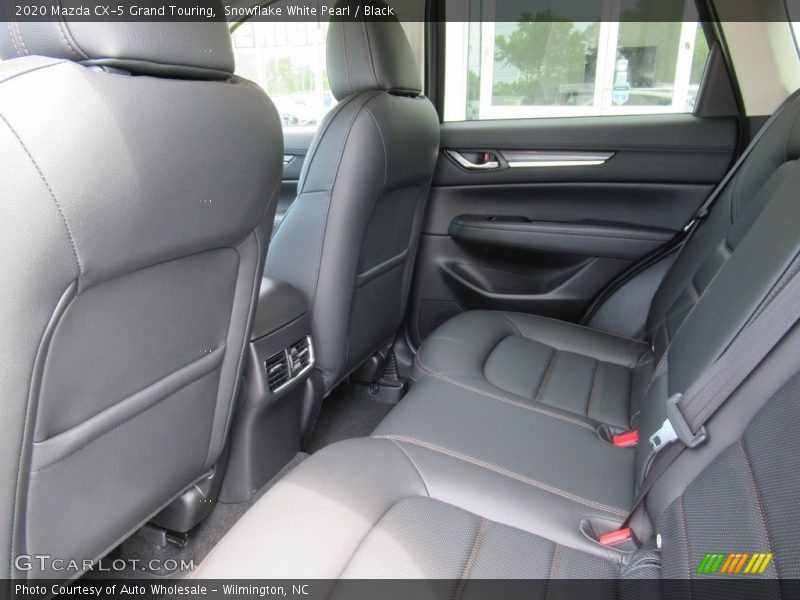 Snowflake White Pearl / Black 2020 Mazda CX-5 Grand Touring