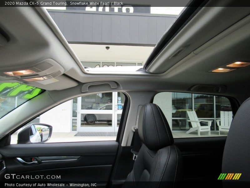 Snowflake White Pearl / Black 2020 Mazda CX-5 Grand Touring