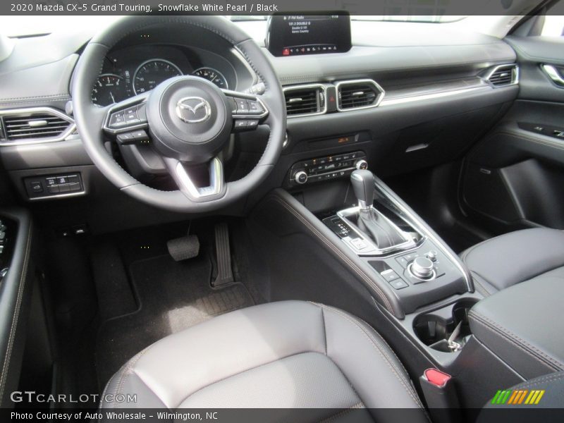 Snowflake White Pearl / Black 2020 Mazda CX-5 Grand Touring