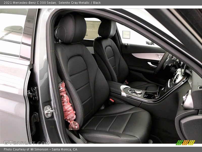 Selenite Gray Metallic / Black 2021 Mercedes-Benz C 300 Sedan