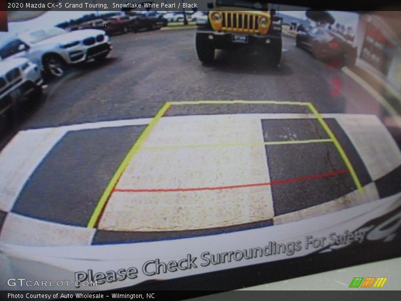 Snowflake White Pearl / Black 2020 Mazda CX-5 Grand Touring
