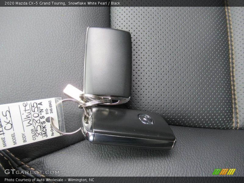 Snowflake White Pearl / Black 2020 Mazda CX-5 Grand Touring