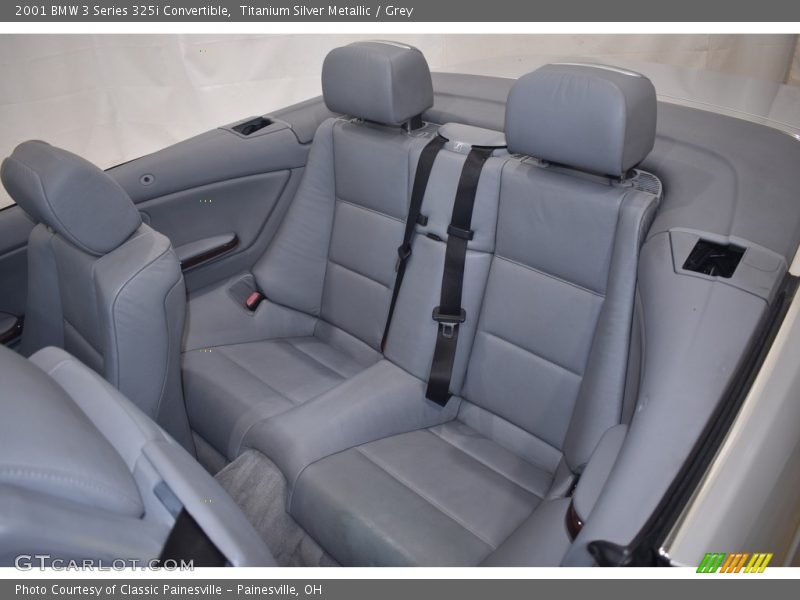 Titanium Silver Metallic / Grey 2001 BMW 3 Series 325i Convertible