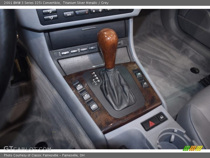 Titanium Silver Metallic / Grey 2001 BMW 3 Series 325i Convertible