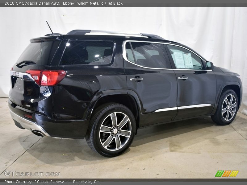 Ebony Twilight Metallic / Jet Black 2018 GMC Acadia Denali AWD