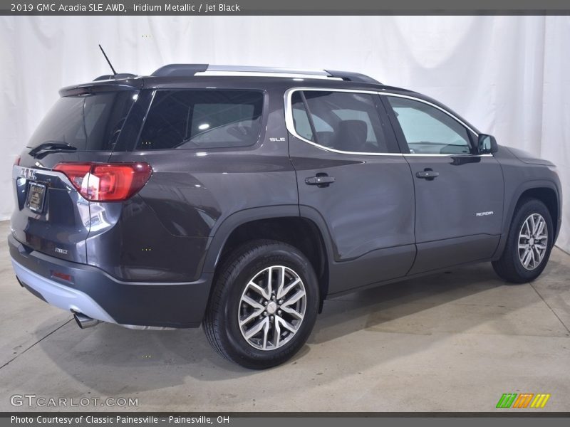 Iridium Metallic / Jet Black 2019 GMC Acadia SLE AWD
