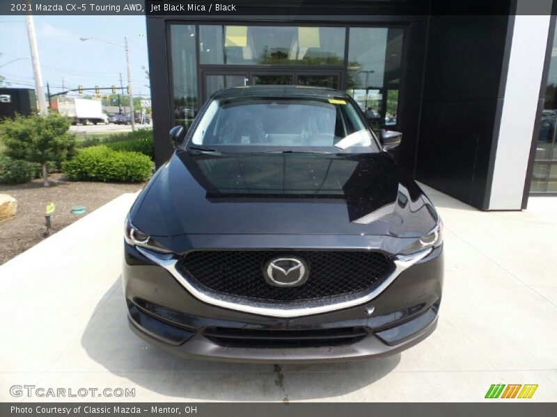 Jet Black Mica / Black 2021 Mazda CX-5 Touring AWD
