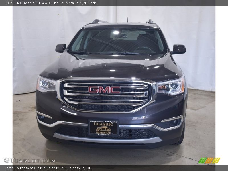 Iridium Metallic / Jet Black 2019 GMC Acadia SLE AWD