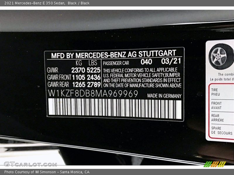 Black / Black 2021 Mercedes-Benz E 350 Sedan