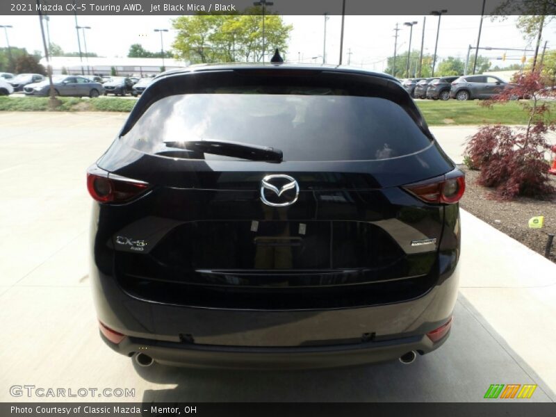 Jet Black Mica / Black 2021 Mazda CX-5 Touring AWD