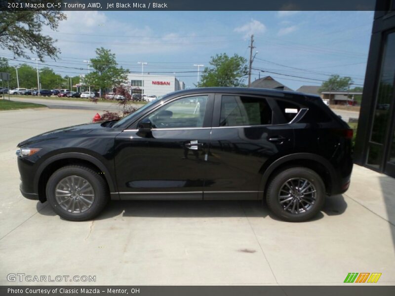 Jet Black Mica / Black 2021 Mazda CX-5 Touring AWD