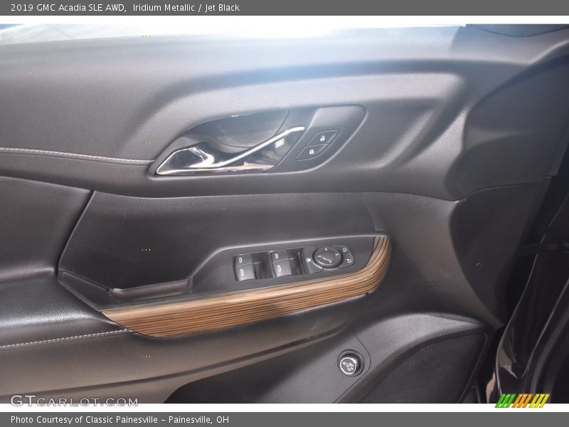 Iridium Metallic / Jet Black 2019 GMC Acadia SLE AWD