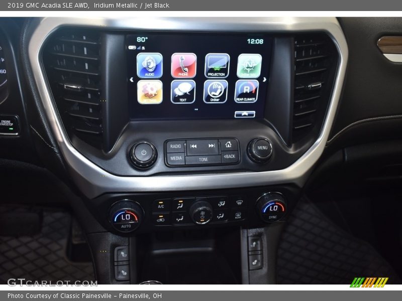 Iridium Metallic / Jet Black 2019 GMC Acadia SLE AWD