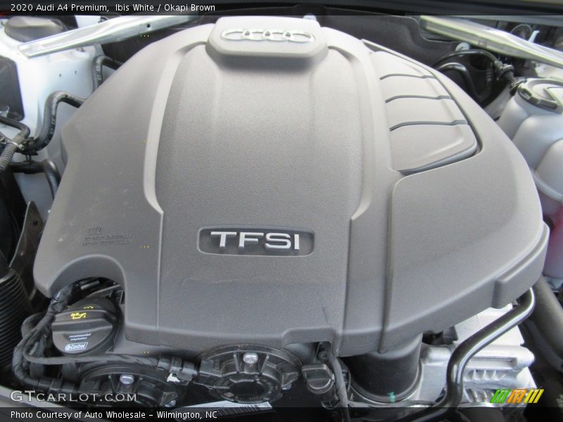 Ibis White / Okapi Brown 2020 Audi A4 Premium