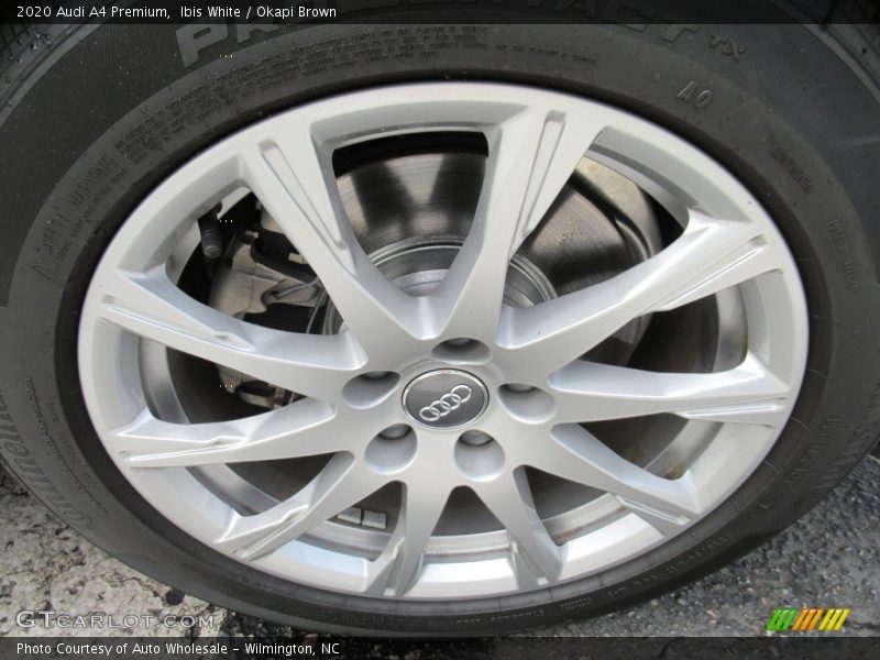 Ibis White / Okapi Brown 2020 Audi A4 Premium