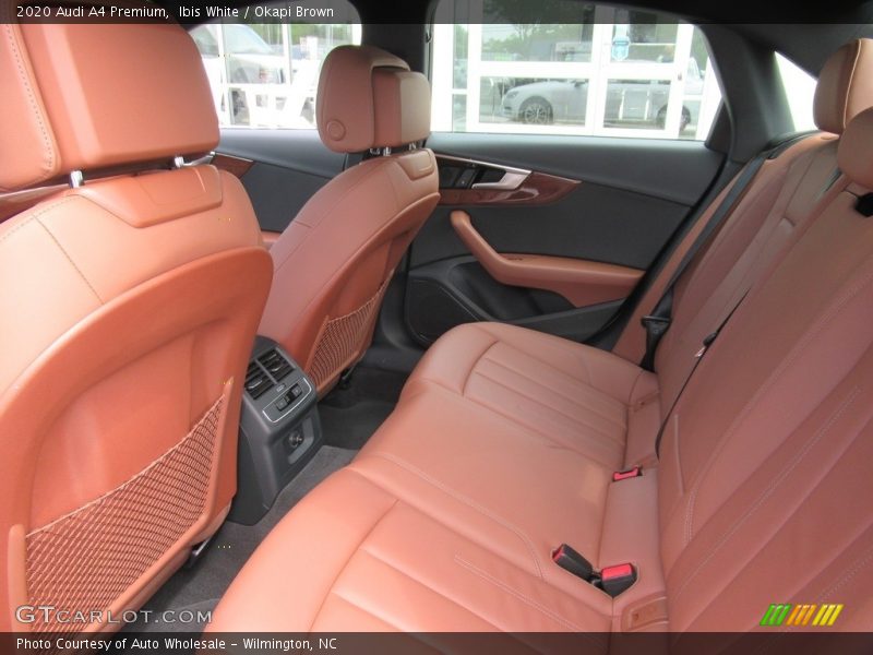 Ibis White / Okapi Brown 2020 Audi A4 Premium