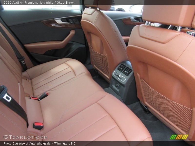 Ibis White / Okapi Brown 2020 Audi A4 Premium