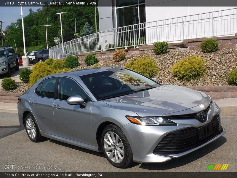 Celestial Silver Metallic / Ash 2018 Toyota Camry LE