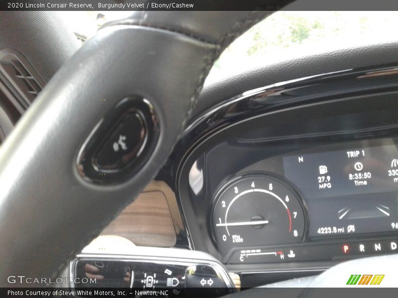 Burgundy Velvet / Ebony/Cashew 2020 Lincoln Corsair Reserve