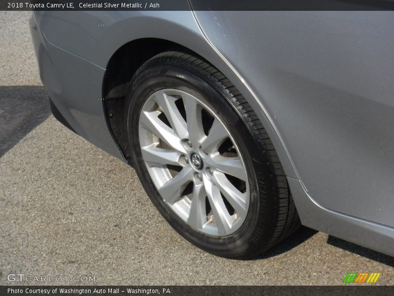 Celestial Silver Metallic / Ash 2018 Toyota Camry LE
