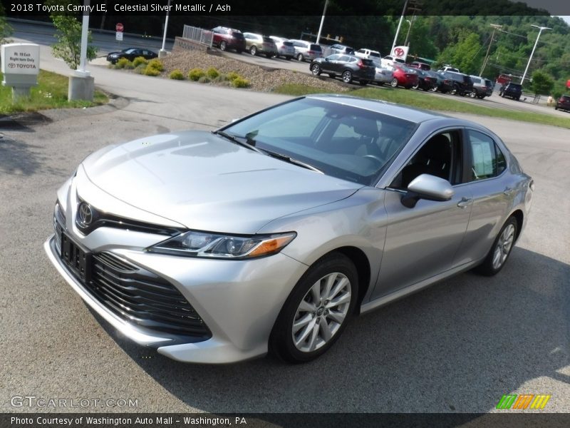 Celestial Silver Metallic / Ash 2018 Toyota Camry LE
