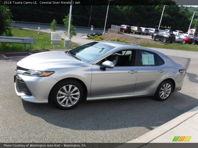 Celestial Silver Metallic / Ash 2018 Toyota Camry LE