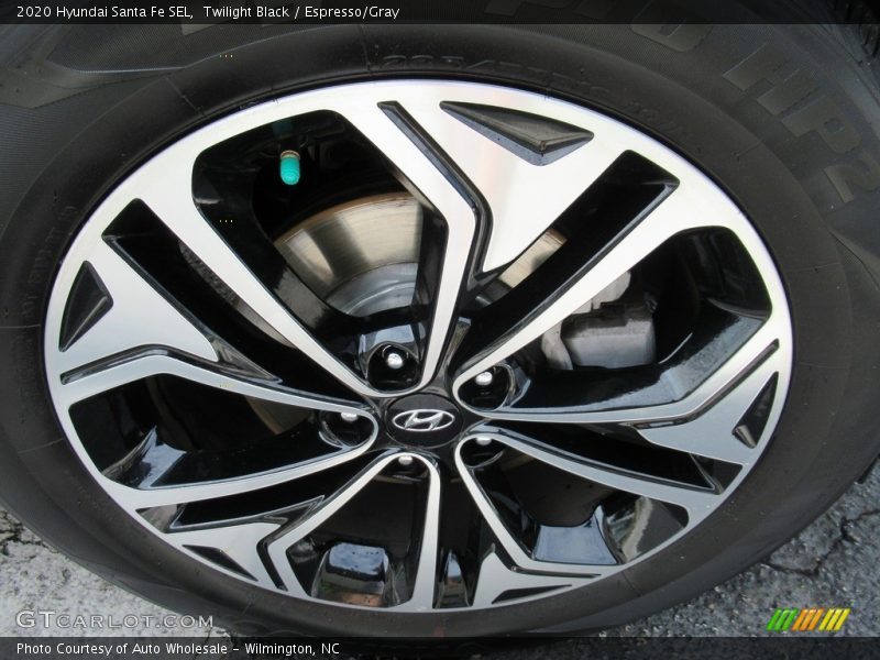 Twilight Black / Espresso/Gray 2020 Hyundai Santa Fe SEL