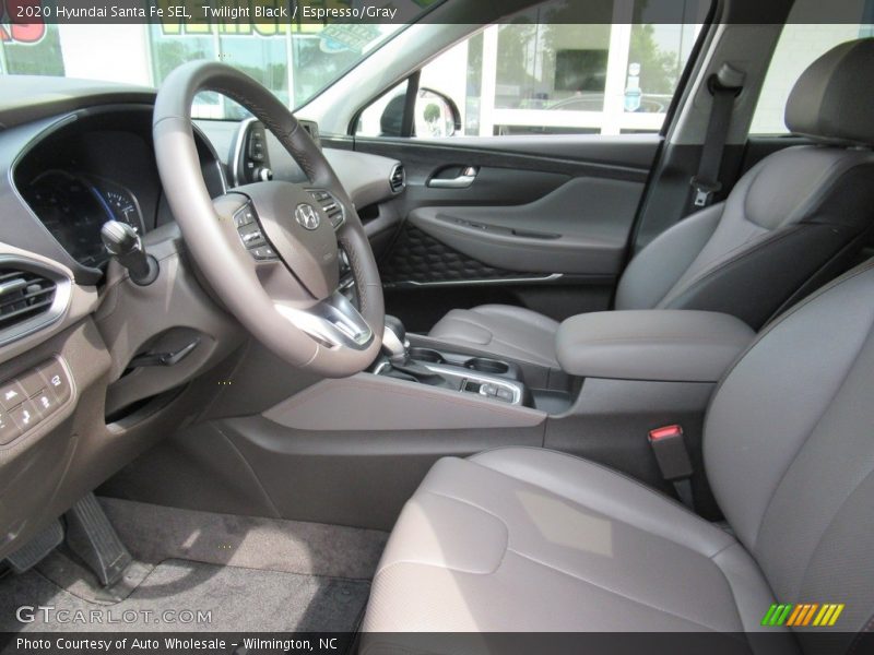 Twilight Black / Espresso/Gray 2020 Hyundai Santa Fe SEL