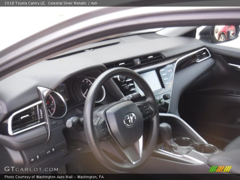 Celestial Silver Metallic / Ash 2018 Toyota Camry LE
