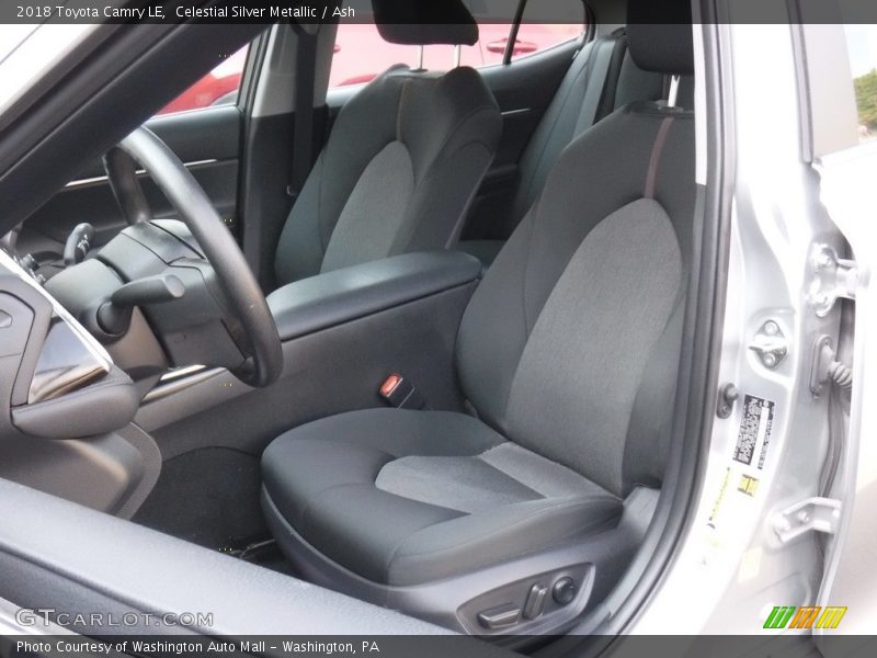 Celestial Silver Metallic / Ash 2018 Toyota Camry LE
