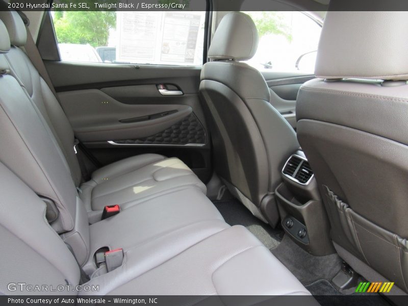 Twilight Black / Espresso/Gray 2020 Hyundai Santa Fe SEL