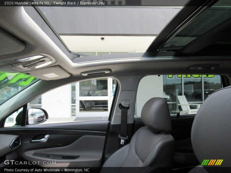 Twilight Black / Espresso/Gray 2020 Hyundai Santa Fe SEL