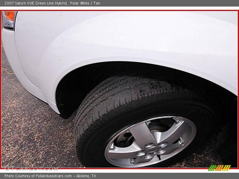 Polar White / Tan 2007 Saturn VUE Green Line Hybrid