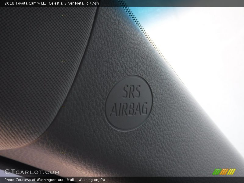 Celestial Silver Metallic / Ash 2018 Toyota Camry LE