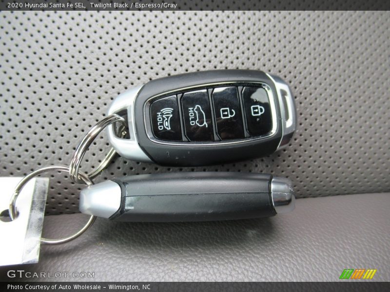 Twilight Black / Espresso/Gray 2020 Hyundai Santa Fe SEL
