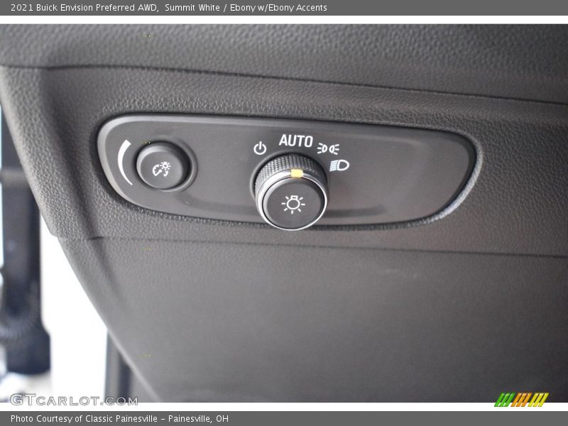 Summit White / Ebony w/Ebony Accents 2021 Buick Envision Preferred AWD