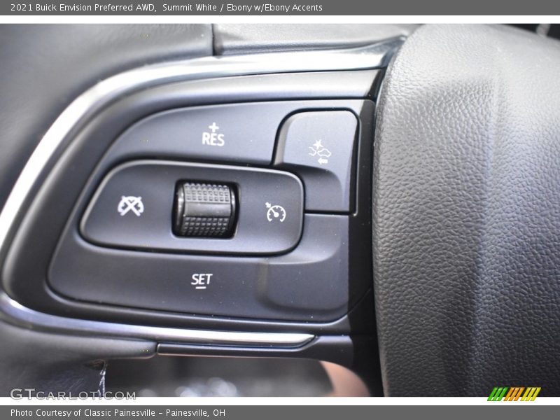 Summit White / Ebony w/Ebony Accents 2021 Buick Envision Preferred AWD