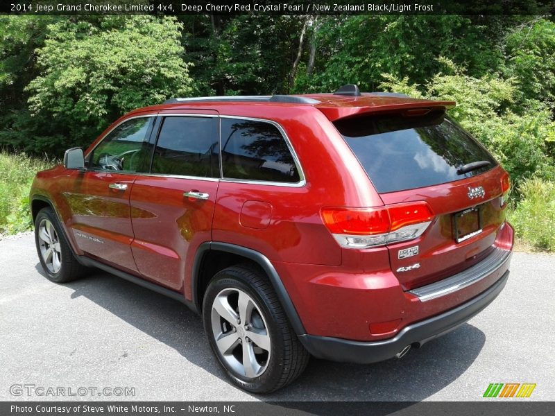 Deep Cherry Red Crystal Pearl / New Zealand Black/Light Frost 2014 Jeep Grand Cherokee Limited 4x4