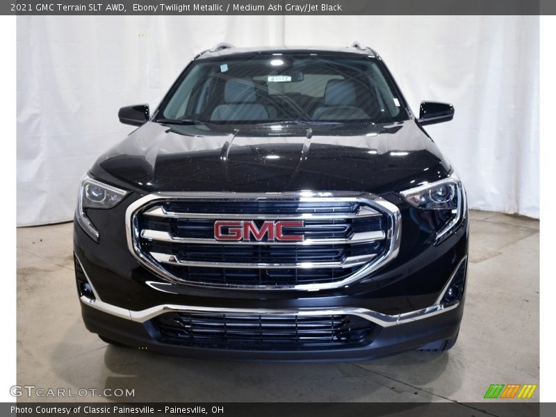 Ebony Twilight Metallic / Medium Ash Gray/Jet Black 2021 GMC Terrain SLT AWD
