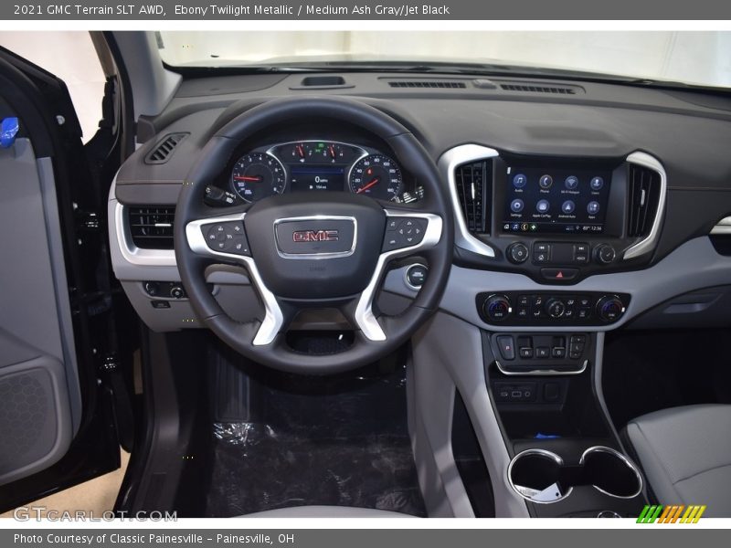 Ebony Twilight Metallic / Medium Ash Gray/Jet Black 2021 GMC Terrain SLT AWD