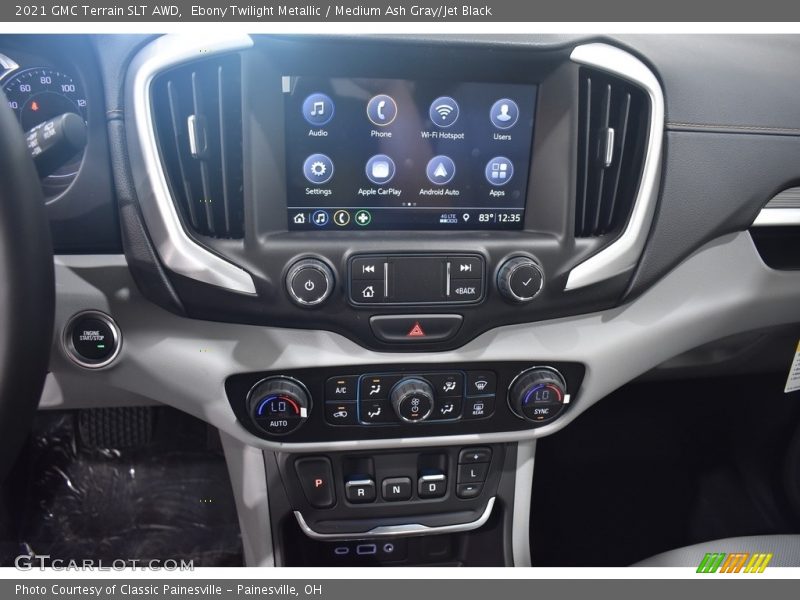 Ebony Twilight Metallic / Medium Ash Gray/Jet Black 2021 GMC Terrain SLT AWD