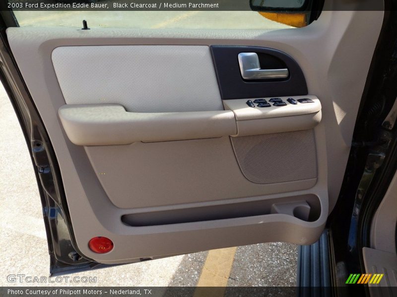 Black Clearcoat / Medium Parchment 2003 Ford Expedition Eddie Bauer
