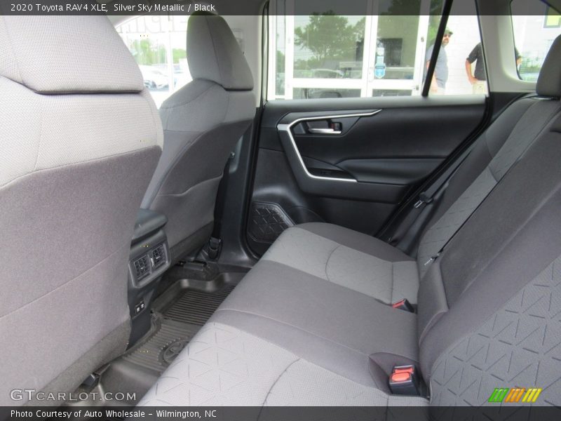 Silver Sky Metallic / Black 2020 Toyota RAV4 XLE