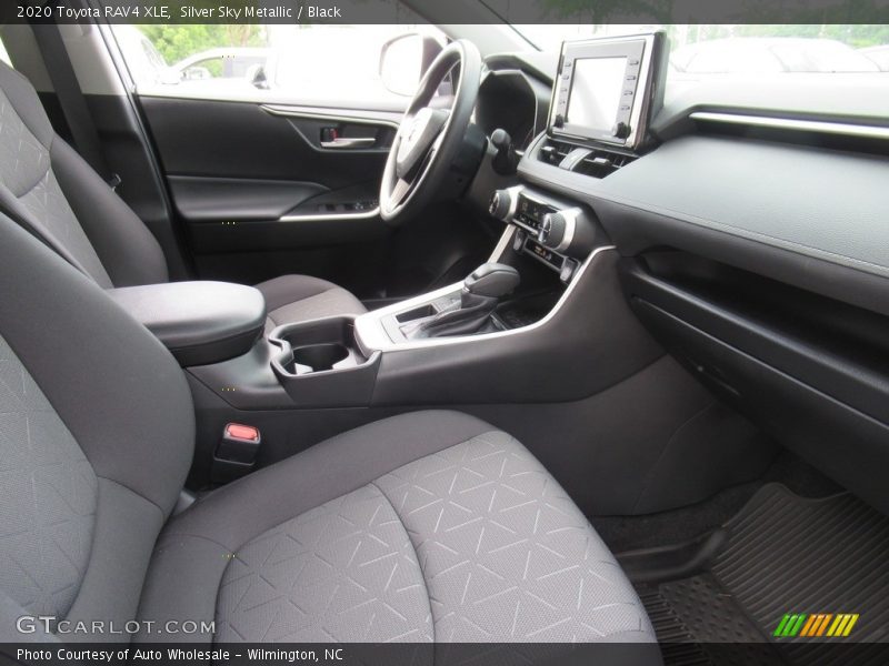 Silver Sky Metallic / Black 2020 Toyota RAV4 XLE