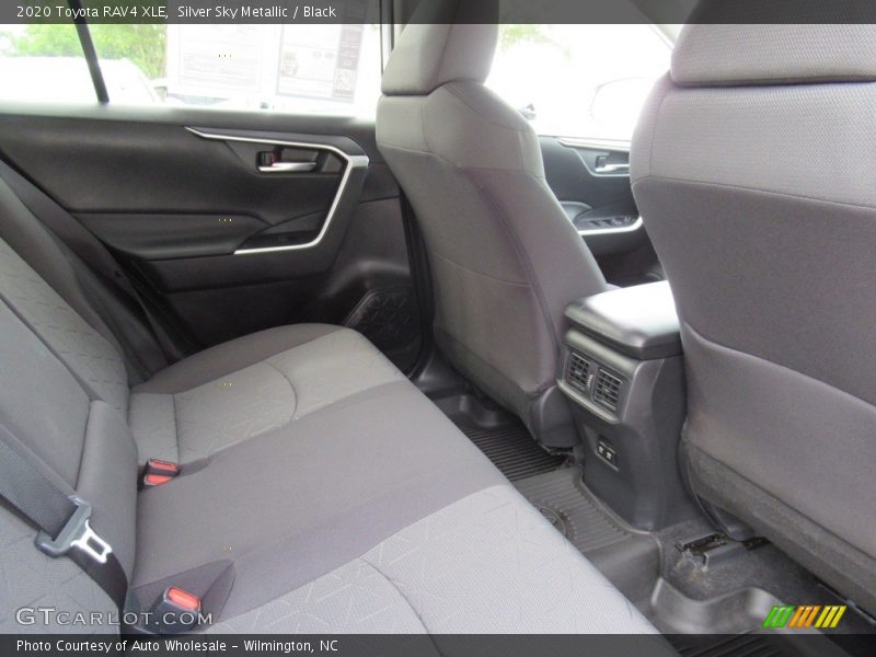 Silver Sky Metallic / Black 2020 Toyota RAV4 XLE