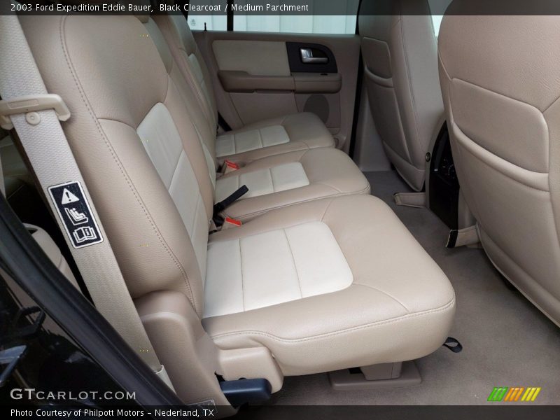 Black Clearcoat / Medium Parchment 2003 Ford Expedition Eddie Bauer