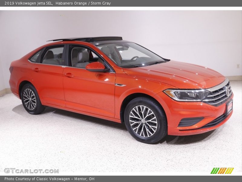 Front 3/4 View of 2019 Jetta SEL
